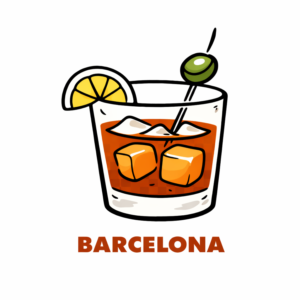 Barcelona collection T-shirt | Vermut hour